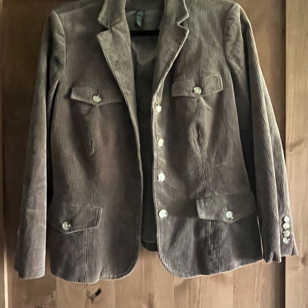 Ralph Lauren Taupe Corduroy Jacket